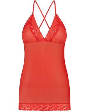 Teyli Nachhemd - Rot