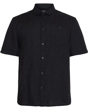 Knowledge Cotton Hemd - Schwarz