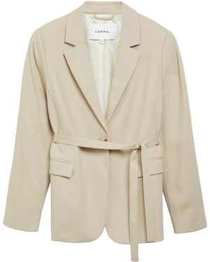 Comma, Blazer - Weiß