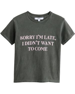 Next T-Shirt - Grau