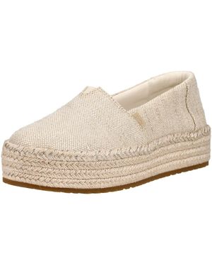 TOMS Halbschuhe Textil Espadrille - Natur