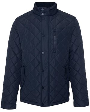 Threadbare Steppjacke Penk - Blau