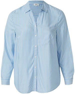 s.Oliver CURVE Bluse - Blau
