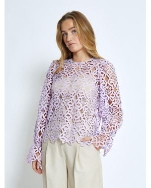 Minus Bluse Lotte - Weiß