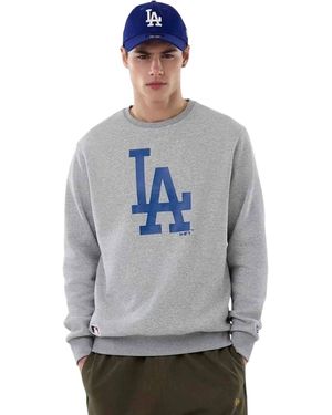 KTZ Sporthose Sudadera Gris Dodgers Mlb Regular Crew Neck Losdod 6 - Grau