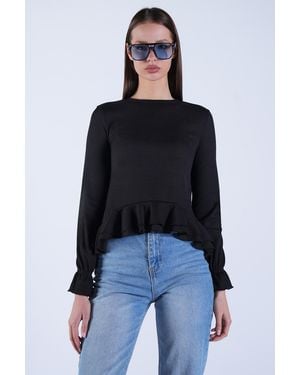 Trend Alaçatı Stili Trend Alaat Stili Shirt - Schwarz