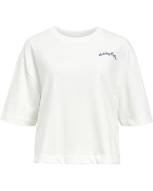 Object T-Shirt - Weiß