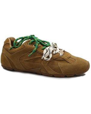 Steve Madden Sneaker Low Asiel Asie01S1 Suede Marrone - Grün