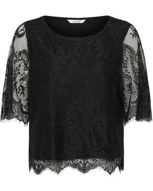 Cream Bluse Yumi - Schwarz