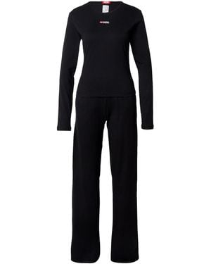 DIESEL Pyjama Gilda-D-Core - Schwarz
