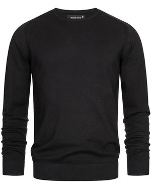 INDICODE Pullover Gamal - Schwarz