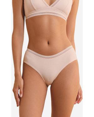 Etam Shorty Aus Bio-Baumwolle Happily - Natur