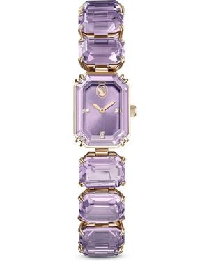 Swarovski Uhr - Lila