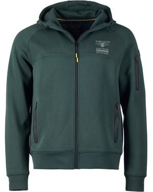 top gun Sweatjacke - Grün