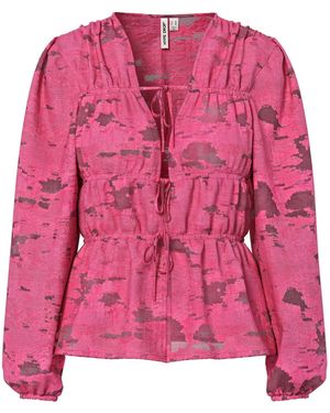 HYPEDROP Bluse - Pink