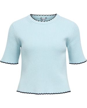 Object Pullover Objelva - Blau