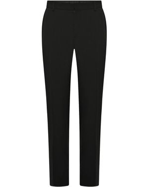 Hirschthal Bügelfaltenhose - Schwarz