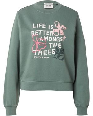 Scotch & Soda Sweatshirt - Grün