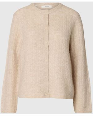 SELECTED Strickjacke Lulu - Natur