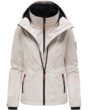 Marikoo Jacke Erdbeere - Grau