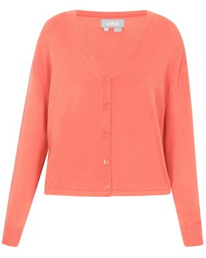Usha Strickjacke - Pink