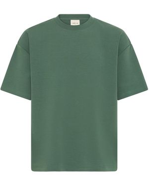 Solid Rundhalsshirt Sdroland - Grün