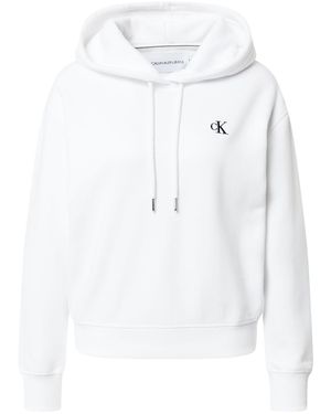 Calvin Klein Sweatshirt - Weiß