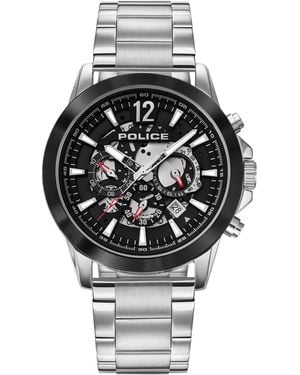 Police Analoguhr Vertigo - Grau
