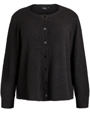 Zizzi Strickjacke Mvida - Schwarz
