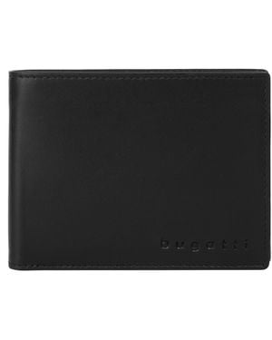 Bugatti Portemonnaie Super Slim Rfid - Schwarz