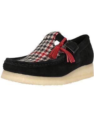Clarks Halbschuhe Wallabee T Bar - Schwarz