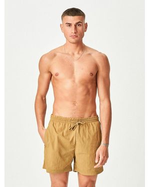 TeeShoppen Swim Shorts Premium Badeshorts - Grün
