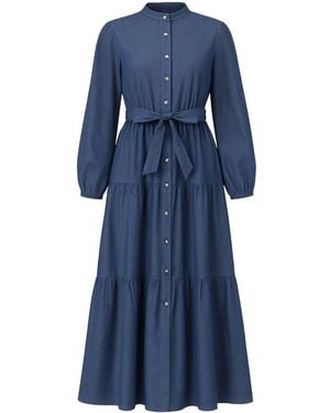 Moda Mihram Kleid - Blau