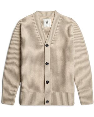 G-Star Strickjacke - Natur