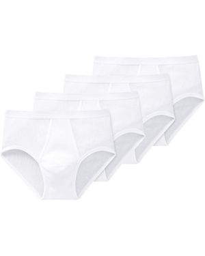 Schiesser Slip Original Classics Doppelripp - Weiß