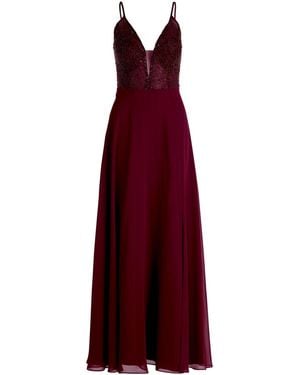Vera Mont Abendkleid Mit Stickerei - Rot
