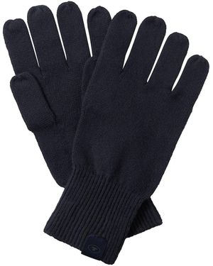 Tom Tailor Fingerhandschuhe - Blau