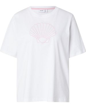 Numph T-Shirt Tide - Weiß