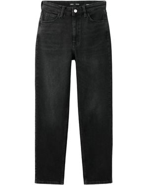 Mango Jeans Newmom - Schwarz