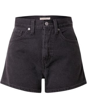 Levi's Levis Shorts High Waisted Mom Short - Schwarz