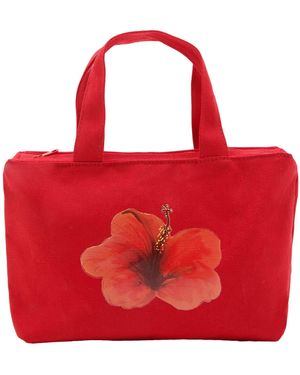 Pull&Bear Tasche Hibiscus - Rot