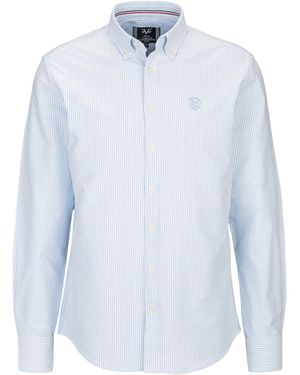 19V69 Italia by Versace Hemd Rocco - Blau