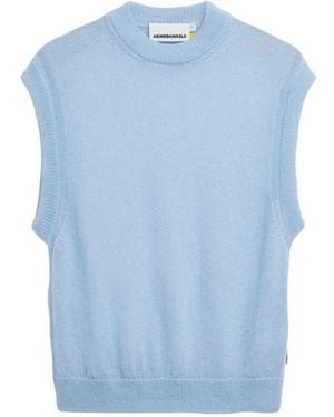 ARMEDANGELS Pullunder Mohair Mix - Blau