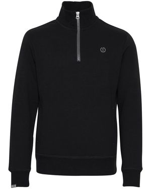 Solid Sweatshirt - Schwarz