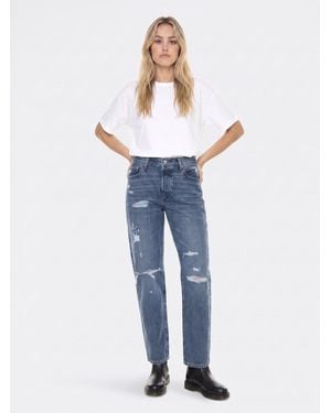 Levi's Levis Jeans 90S 501 Z3269 Destructed Denim Jeans Pants - Blau