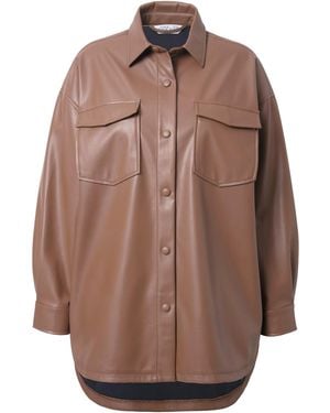 Studio Untold Bluse - Braun