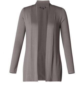 Base London Strickjacke - Grau