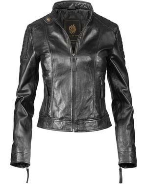 Apple Of Eden Lederjacke Aoe-101 - Schwarz