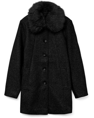 Vero Moda Mantel - Schwarz