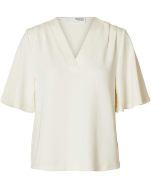 SELECTED Bluse 'Slftenny' - Weiß